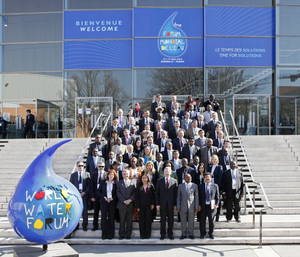 112 Ministres, Vice-Ministres et secrétaires d’Etat ont participé au 6ème Forum Mondial de l'Eau à Marseille © 6th World Water Forum / Christophe Taamourte